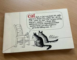 Vintage (1975) B Kliban Cat Softcover Book Comic First Edition