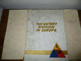 The Victory Division In Europe (5th Armored Division In Wwii)