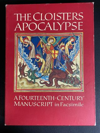 The Cloisters Apocalypse Afourteenth - Century Manuscript I And Ii 1971 Hardcover
