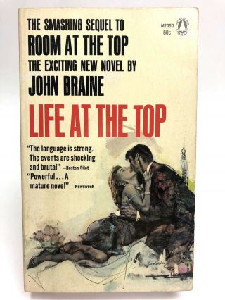Life At The Top John Braine Popular M2050 Romance 1st Printing