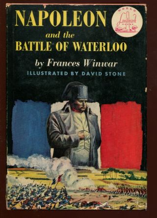 World Landmark Books 7 Napoleon And The Battle Of Waterloo 1953 Hc W/dj