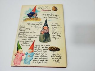 Gnomes by Will Huygen Rien Poortvliet History Lore Illustrated 1977 Hardcover 3