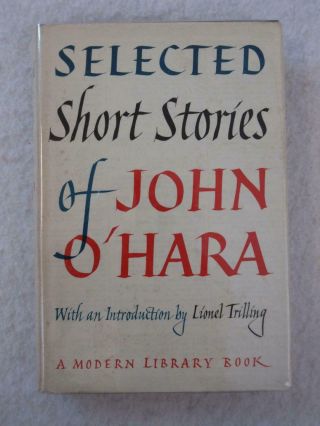 Selected Short Stories Of John O 