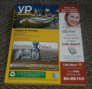 2014 - 2015 Toledo Ohio City Directory - Address - Number Phone Book Yellow Pages