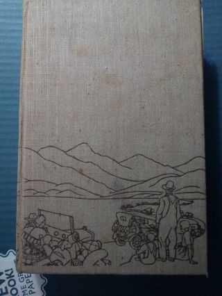 The Grapes Of Wrath By John Steinbeck Hardcover Viking Press 9th Printing 1939