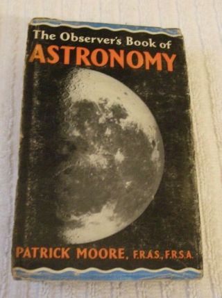 The Observers Book Of Astronomy - Hardback Book - 1967 Edition -