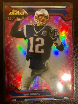 2013 Topps Finest Tom Brady.  Pristine Ultra Rare Goat Only 10 In Existence