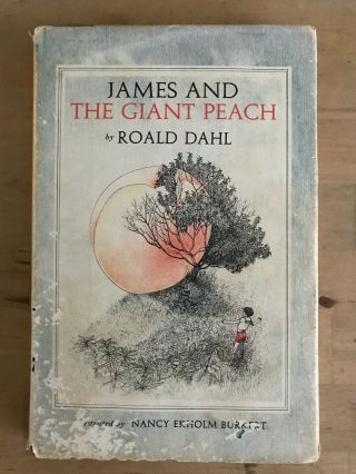 James And The Giant Peach By Roald Dahl 1st Edition Later Printing 1961