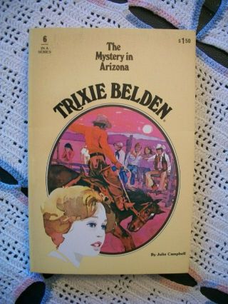 Trixie Belden 6 - The Mystery In Arizona (oval Paperback)