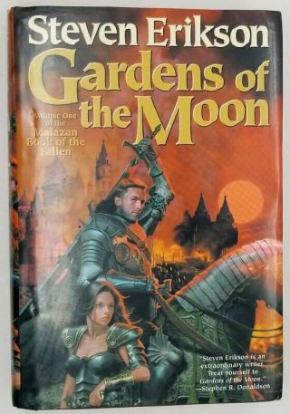 » Gardens Of The Moon - Steven Erikson Nf (malazan Series 1)
