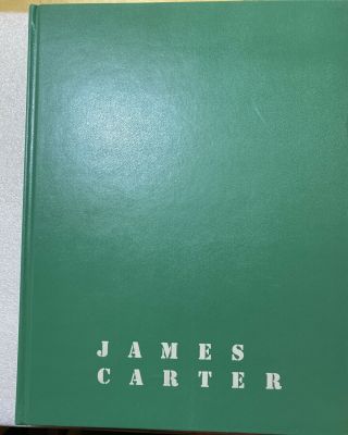 1989 1st Edition Lublin Graphics Lg Art Book James Carter Contemporary Artist