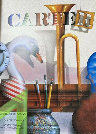 1989 1st Edition Lublin Graphics Lg Art Book James Carter Contemporary Artist 2