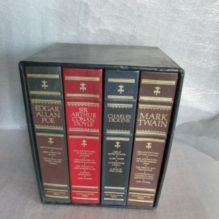 Chatham River Press Classics Of American Literature 4 Book Box Set 1988 O