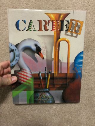 James Carter 1989 1st Ed Lublin Graphics Large Art Book Hardcover