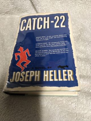 Catch - 22 By Joseph Heller 1961 1st Ed 18th Print Hardcover