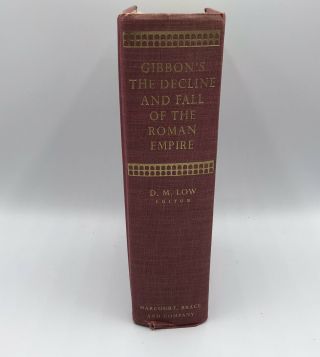 The Decline And Fall Of The Roman Empire - Gibbons / D.  M.  Low Hardcover 1960