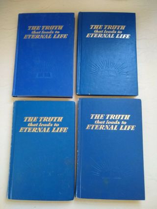 4 Books The Truth That Leads To Eternal Life  Blue In Color