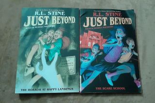 Just Beyond: Scare School & The Horror At Happy Land By R.  L.  Stine