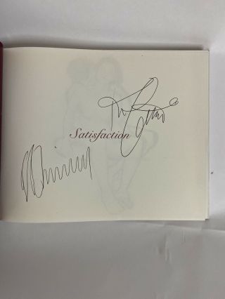 Satisfaction SIGNED by Kim Cattrall / Mark Levinson 2