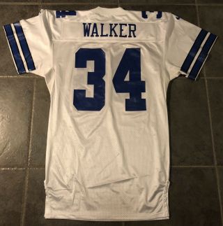 Dallas Cowboys Hershel Walker 1998 Nike Game Issued Jersey Size 48l