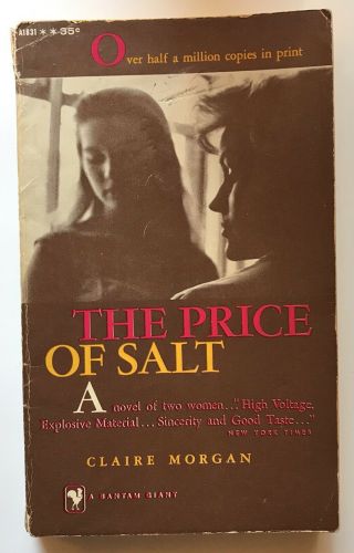 Price Of Salt Claire Morgan Early Edition 1958 Vintage Paperback Lesbian Lgbtq