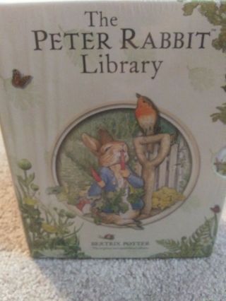 The Peter Rabbit Library By Beatrix Potter Childrens Book Set