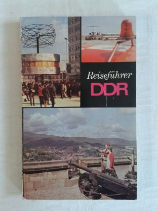 Reiseführer Ddr,  Reiserouten Durch Die Deutsche Demokratische Republik,  1977