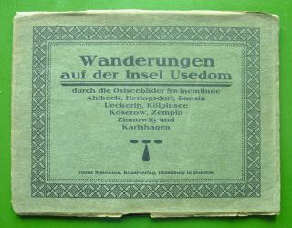 Wanderungen Auf Der Insel Usedom - Swinemünde,  Ahlbeck,  Heringsdorf.  Ca.  1920
