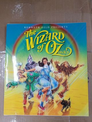 The Wizard Of Oz On Ice Program Book Souvenir