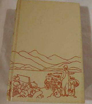 The Grapes Of Wrath By John Steinbeck,  Hardcover 1939 Renewed 1967 Viking Press
