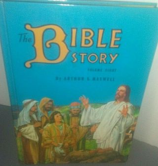 Vintage The Bible Story Hardcover Book Volume 8 Arthur S Maxwell