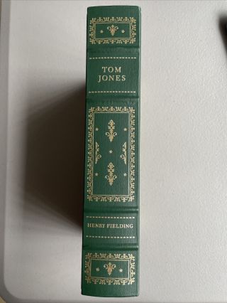 TOM JONES by HENRY FIELDING FRANKLIN LIBRARY BOOK - 1980 3
