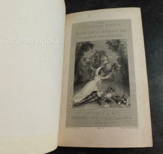 Antique Georgian Leather Book Edmund Spenser The Faery Queen Vol4 Books 5&6 1810