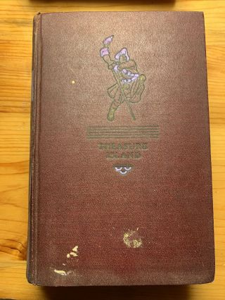 Treasure Island Book By Robert Louis Stevenson 1930 Edition Classic Antique