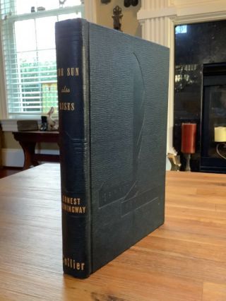 Ernest Hemingway The Sun Also Rises P.  F.  Collier 1926 Hardcover Gilt