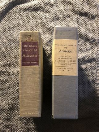 The Basic Of Aristotle By Richard Mckeon 1941 29th Printing