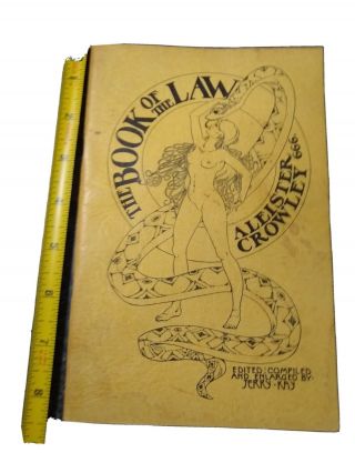 The Book Of Law By Aleister Crowley