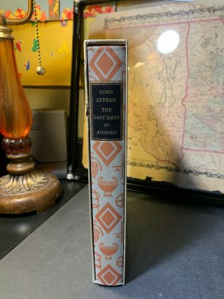 1957 " The Last Days Of Pompeii " By Lord Lytton With Sandglass Heritage Press