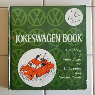 The Jokeswagen Book 1966 1st Ed Charles Preston Vw Air Cooled Volkswagen Type 1