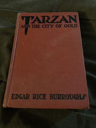 Tarzan And The City Of Gold Edgar Rice Burroughs Grosset & Dunlap