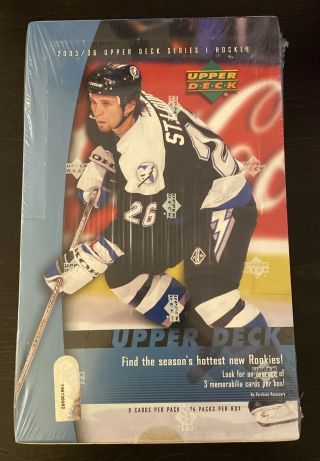 2005 - 06 Upper Deck Series 1 Hobby Box Possible Sidney Crosby Young Gun