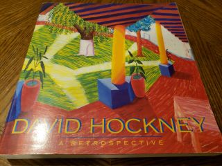 David Art Hockney / David Hockney A Retrospective First Edition 1988
