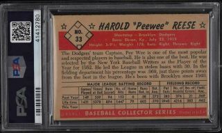 1953 Bowman Color Pee Wee Reese 33 PSA 5 EX 2