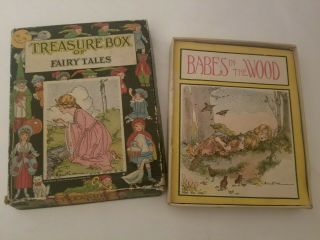 A Treasure Box Of Fairy Tales Platt & Munk Antique Children 