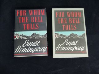 Facsimile 1st Ed.  For Whom The Bell Tolls By Ernest Hemingway W/slipcase