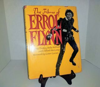 The Films Of Errol Flynn (1969 Hardcover First Edition With Dust Jacket)