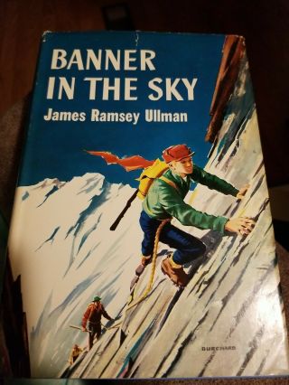 Banner In The Sky By James Ramsey Ulman 1954 1st Ed Hc/dj