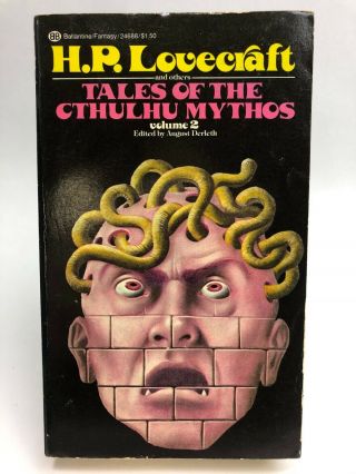 Tales Of The Cthulhu Mythos H.  P.  Lovecraft Ballantine Volume 2 Horror