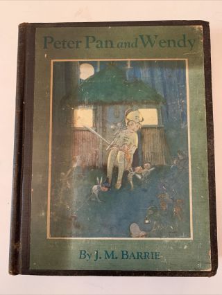 Peter Pan And Wendy J.  M Barrie Copyright 1911,  1921 Charles Scribner 