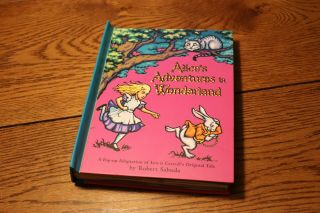Signed Alice’s Adventures In Wonderland Robert Sabuda Pop - Up Book 2003